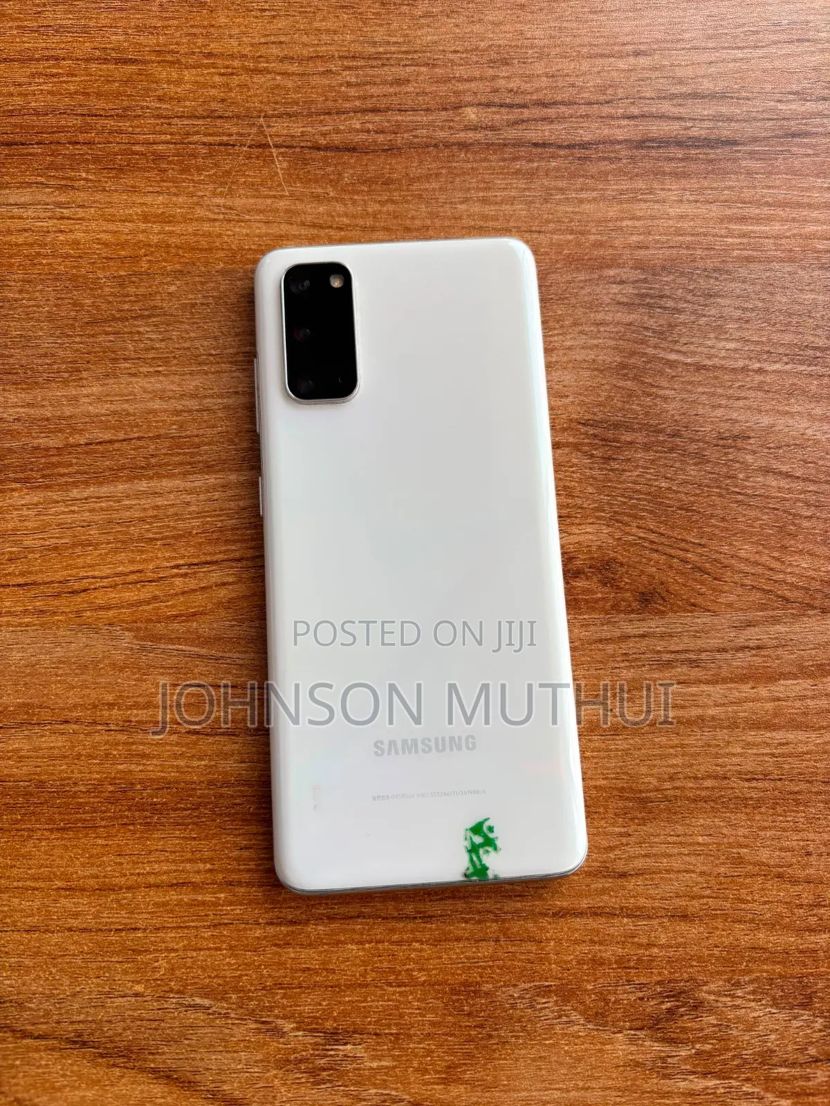 Samsung Galaxy S20 128 GB White