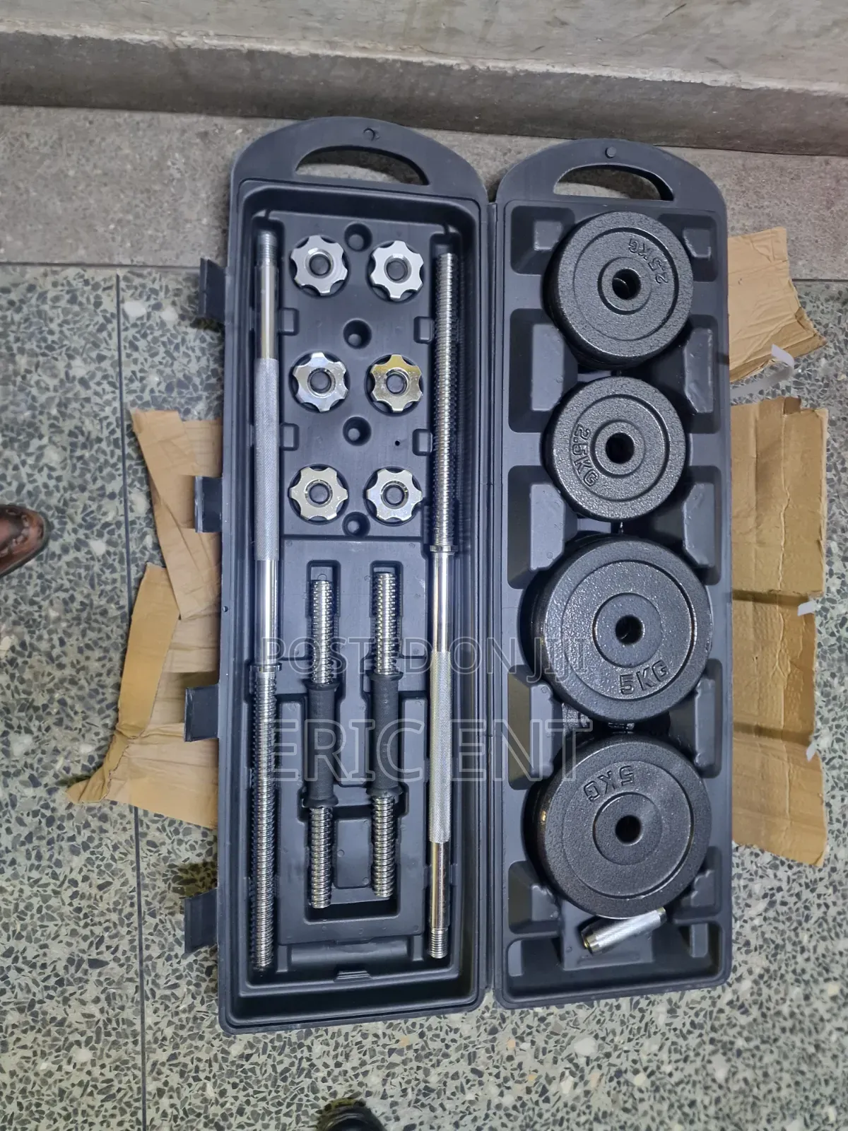 6 in 1 50kg Dumbell
