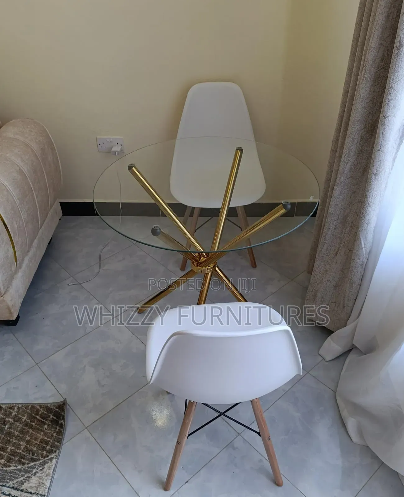Luxury Glass Dining Set