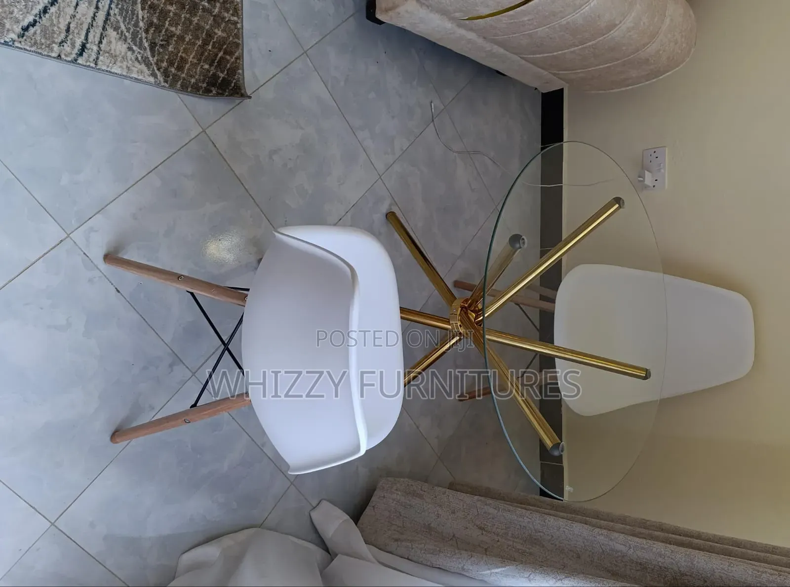 Luxury Glass Dining Set