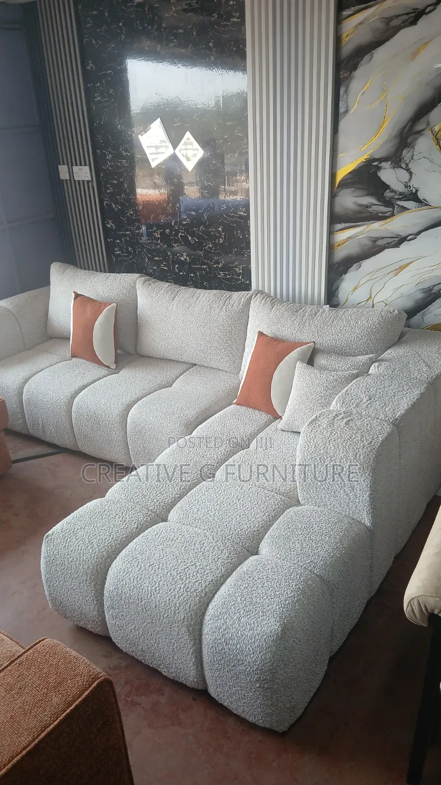 High Density Cushions L Shape