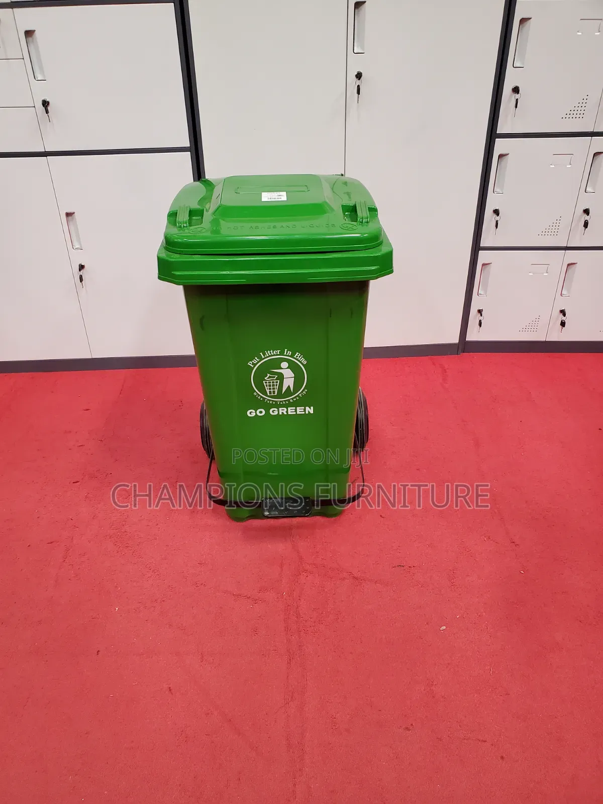 Heavy Duty 120l Mobile Dustin