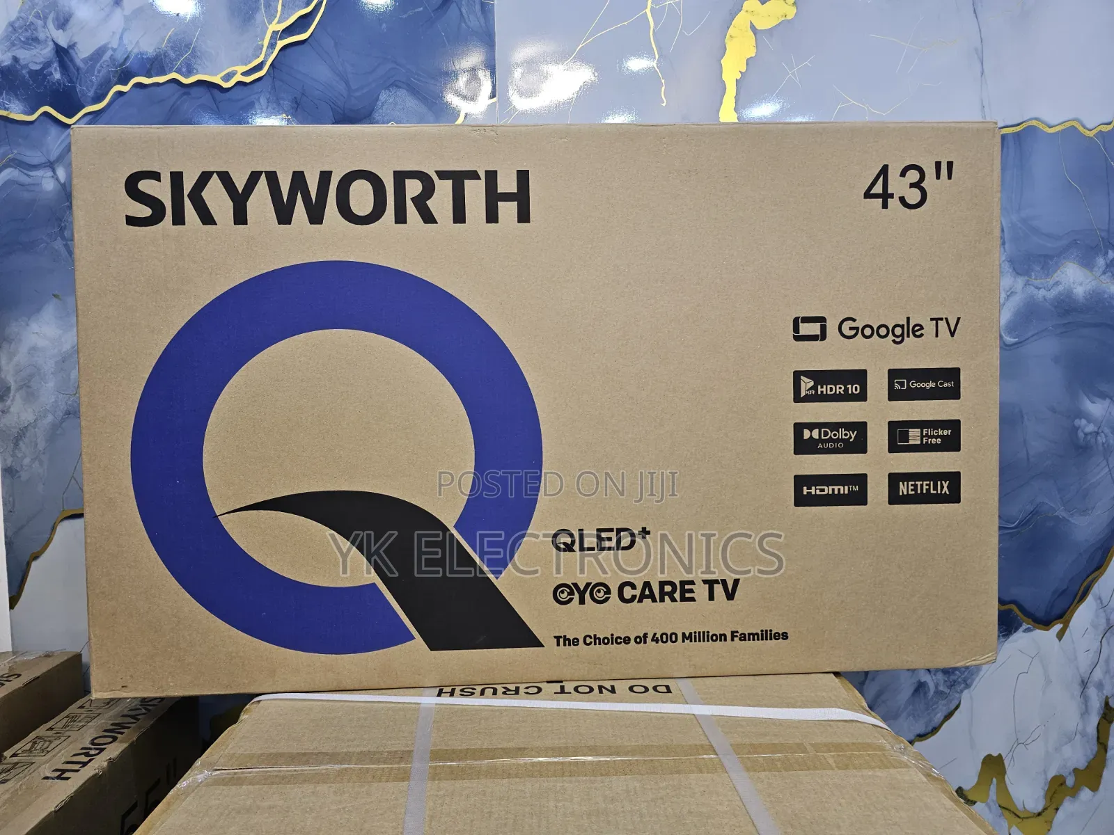 Skyworth 43 Inch FHD QLED TV – Smart Features, Model 43Q6500H