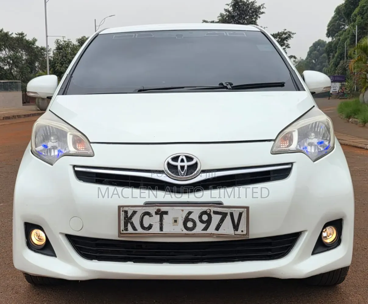 Toyota Ractis 2012 White