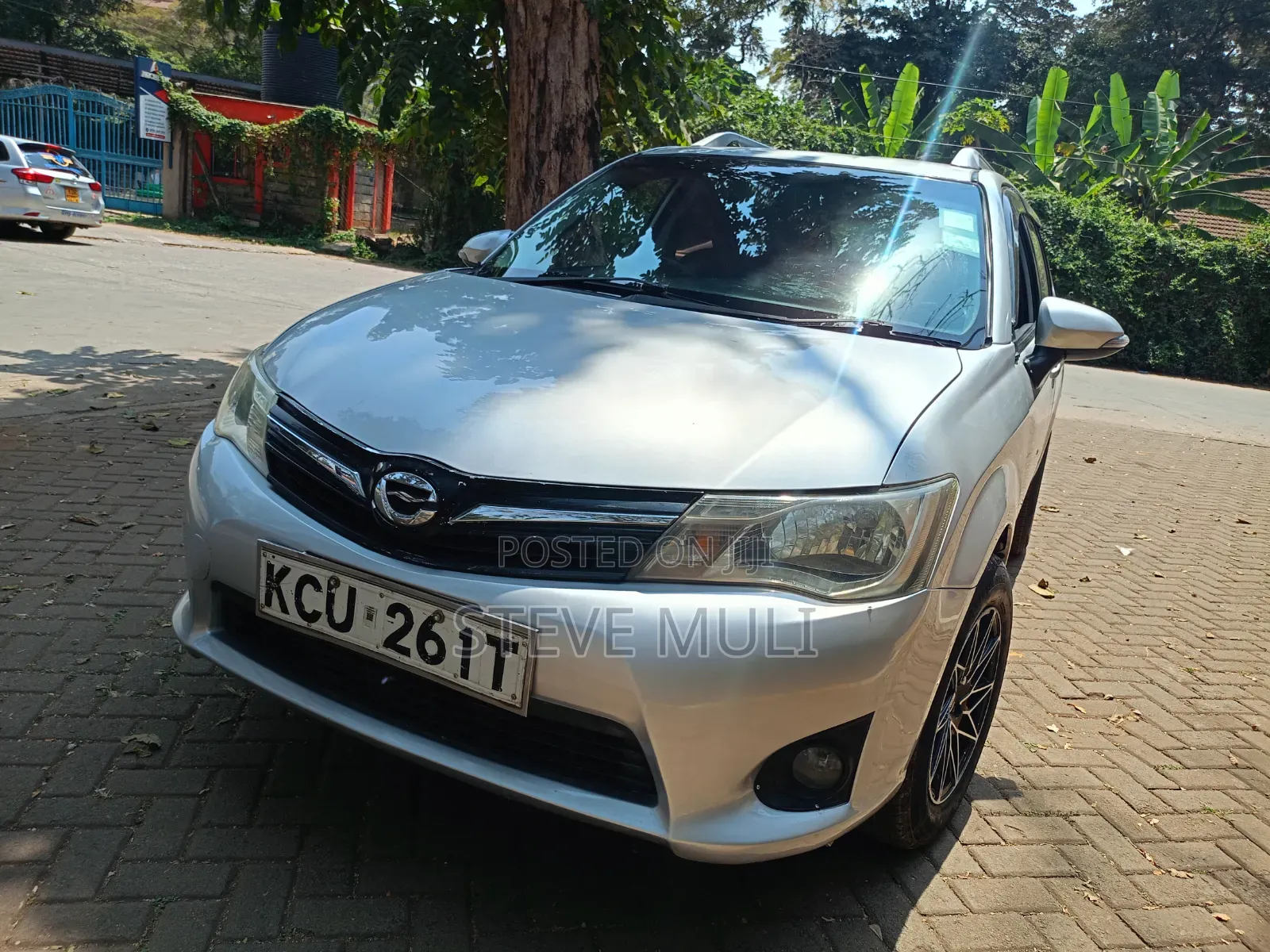 Toyota Corolla Fielder 2012 Silver