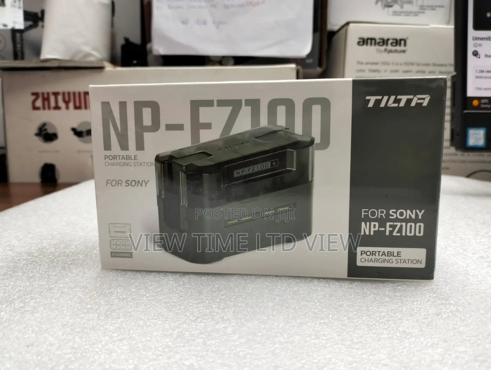 Tilta 4-Channel NP-FZ100 Portable Charging Station