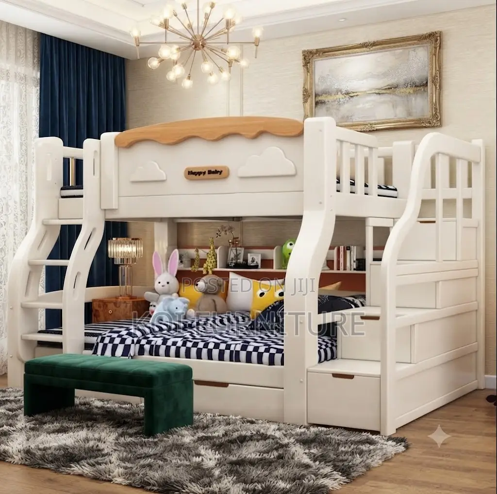 Wooden Double Decker Bed