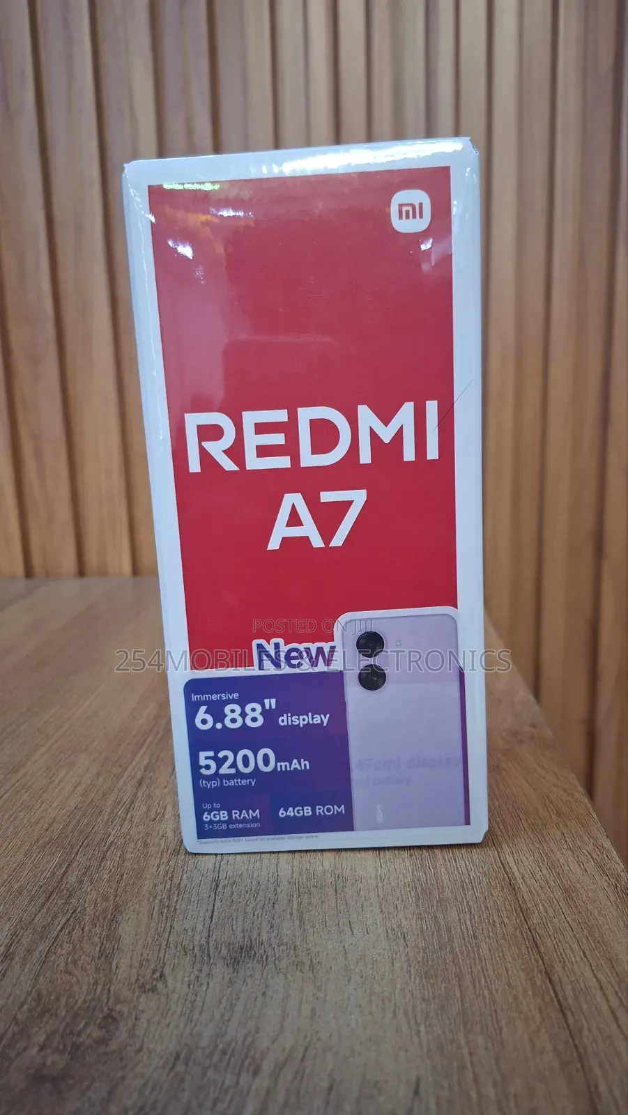New Xiaomi Redmi A7 64 GB Black