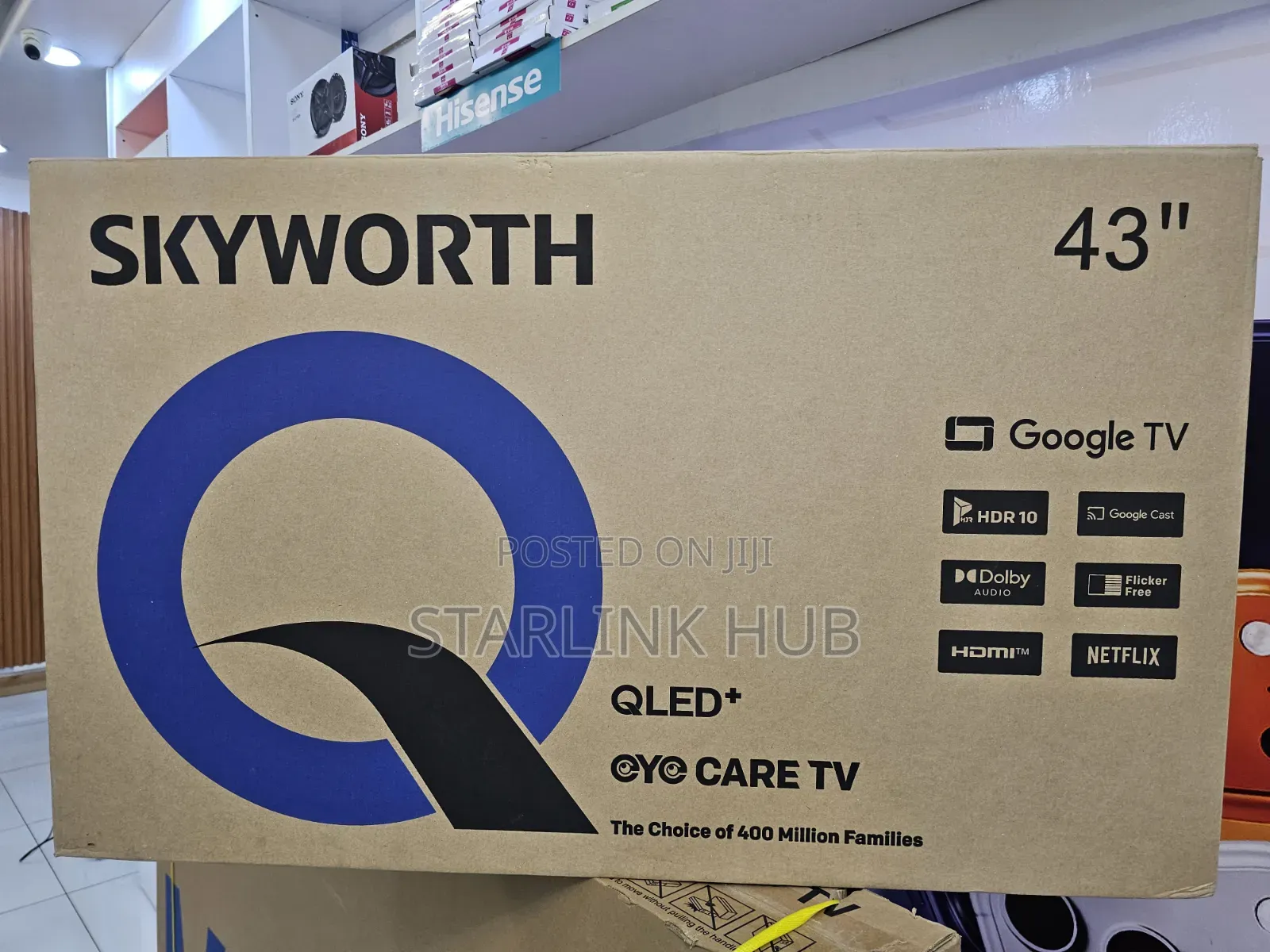 Skyworth 43 Inch Smart Google TV 43Q6500H – Brilliant Vision