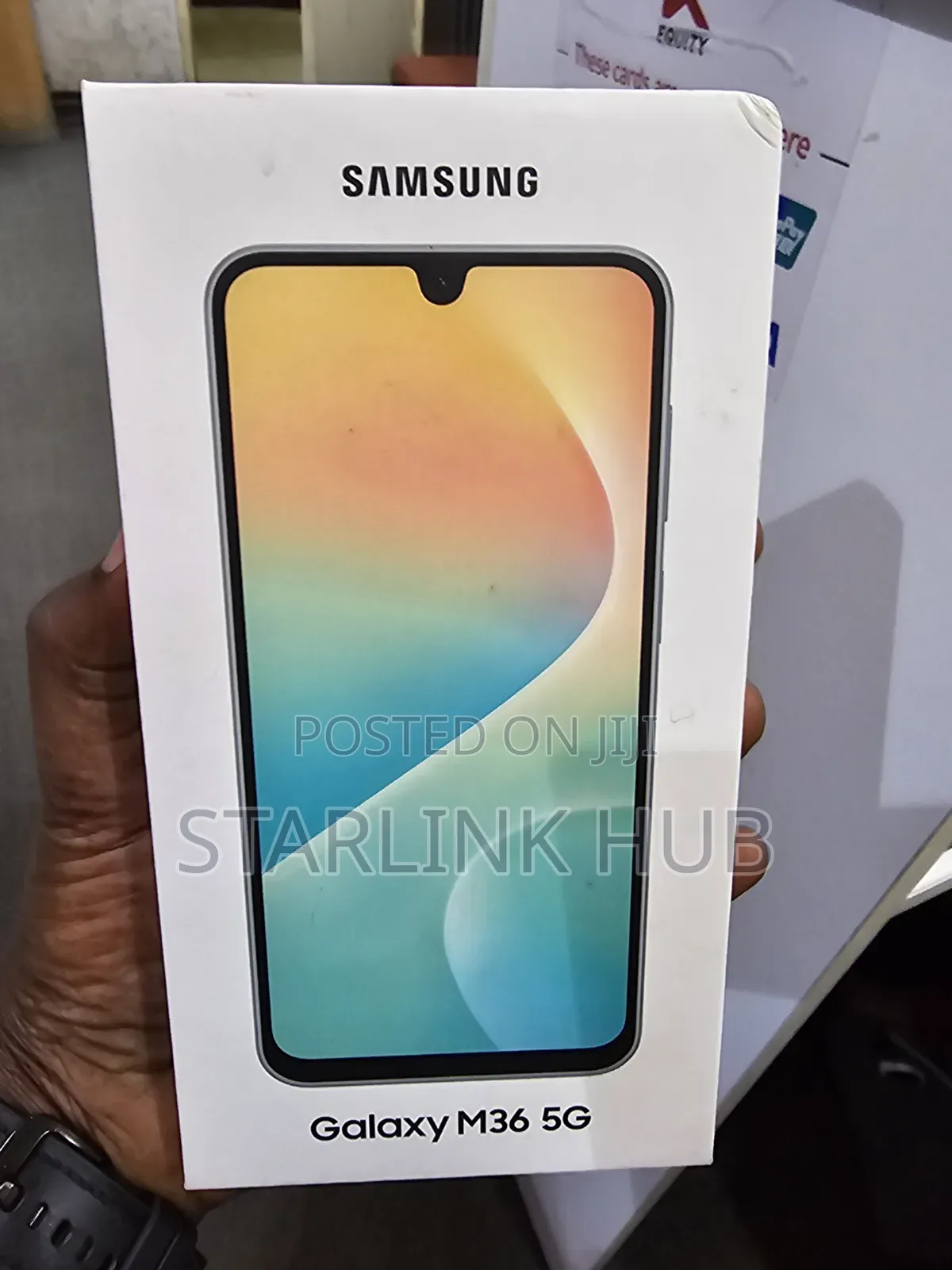 New Samsung Galaxy M36 5G 128 GB Black