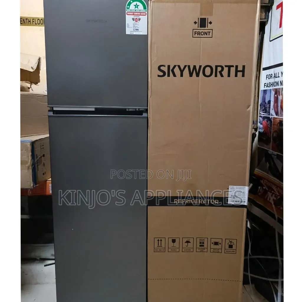 Skyworth 158 Litres Double Door Refrigerator /Fridge