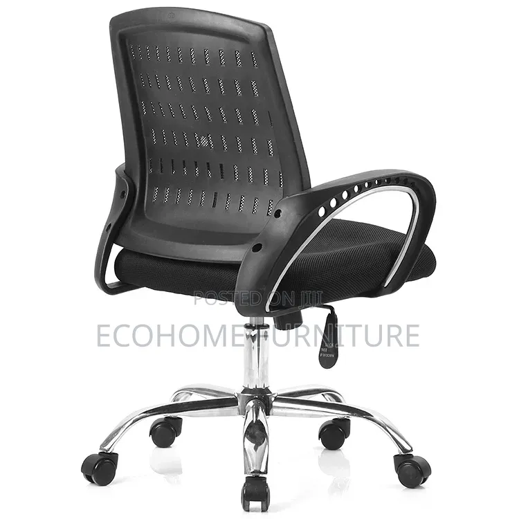 Office Chair. Mid-Back and Reclining With Adjustable Height