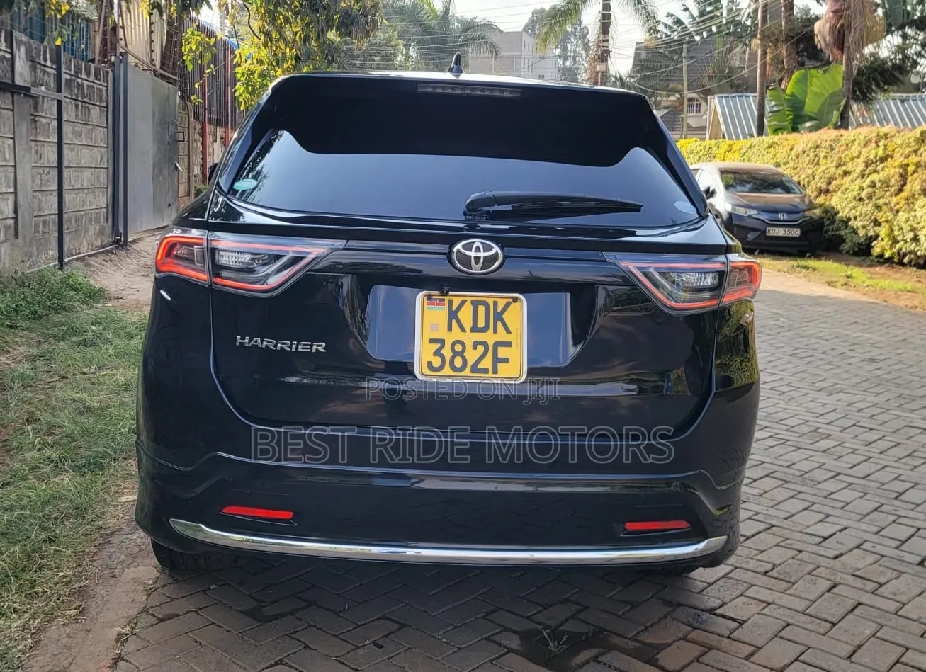 Toyota Harrier 2016 Black