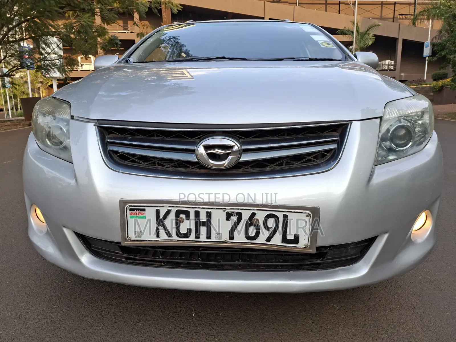 Toyota Corolla Fielder 2011 Silver