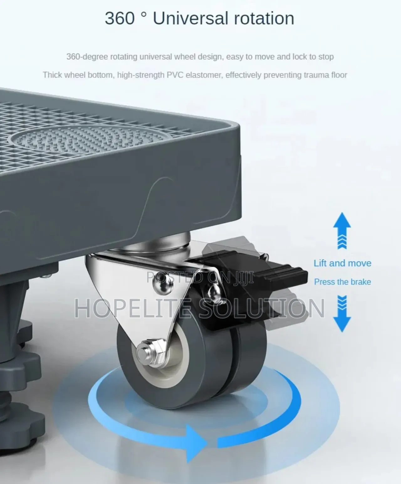 HEAVY DUTY Adjustable Fridge/ Washing Machine Base