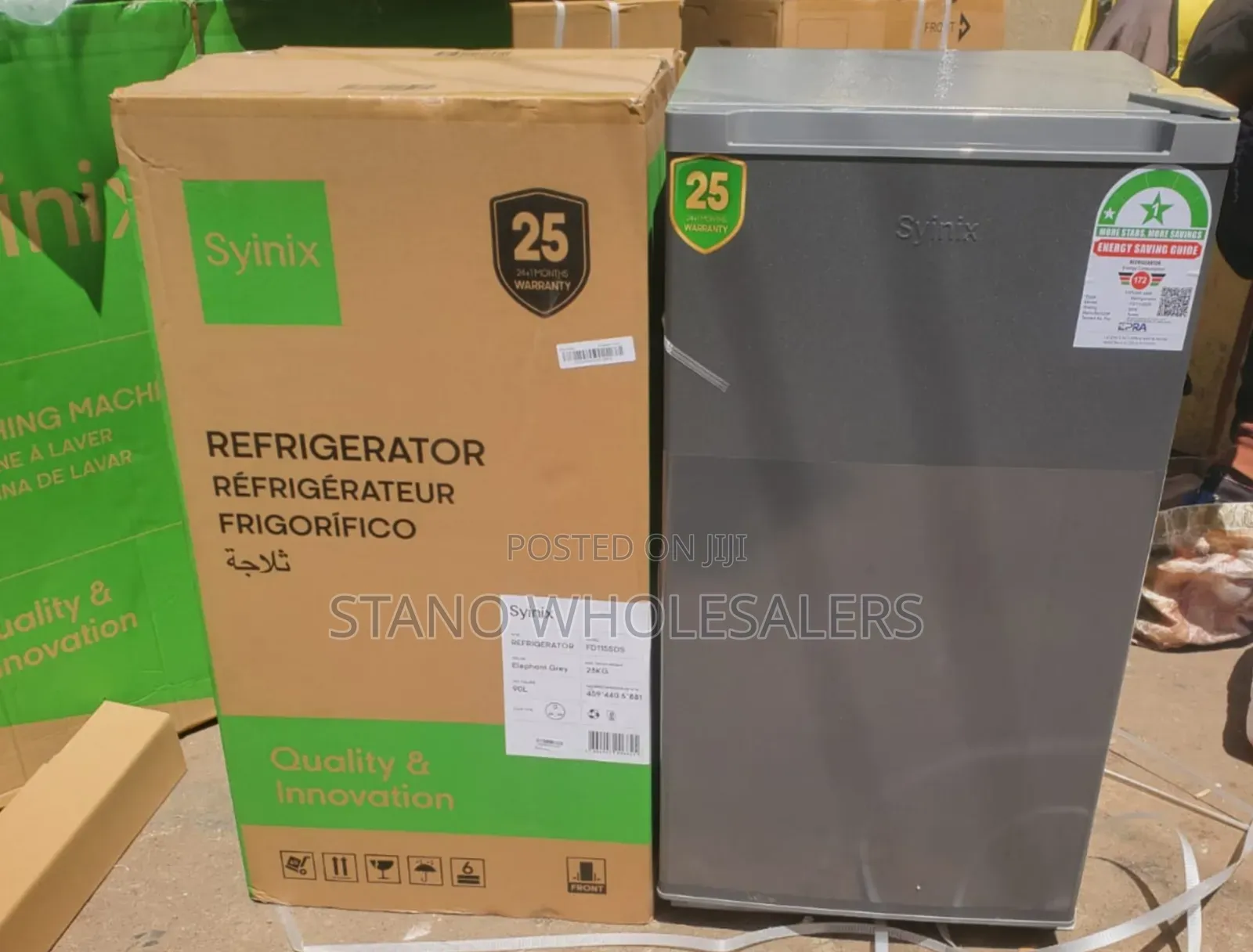 Syinix 90l Fridge Single Door