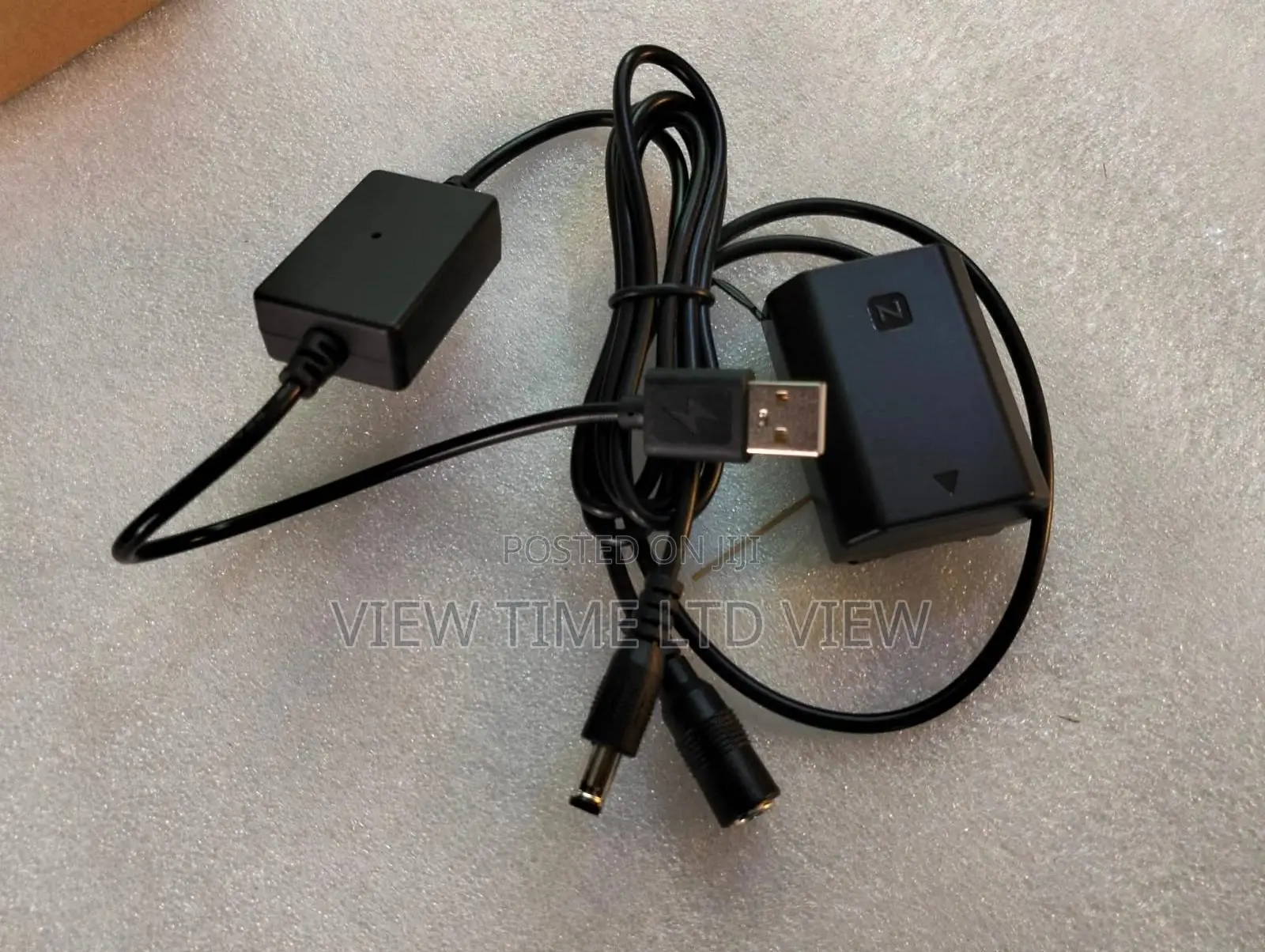 USB Sony NP-FZ100 Dummy Battery With 5V 2A Power Cable