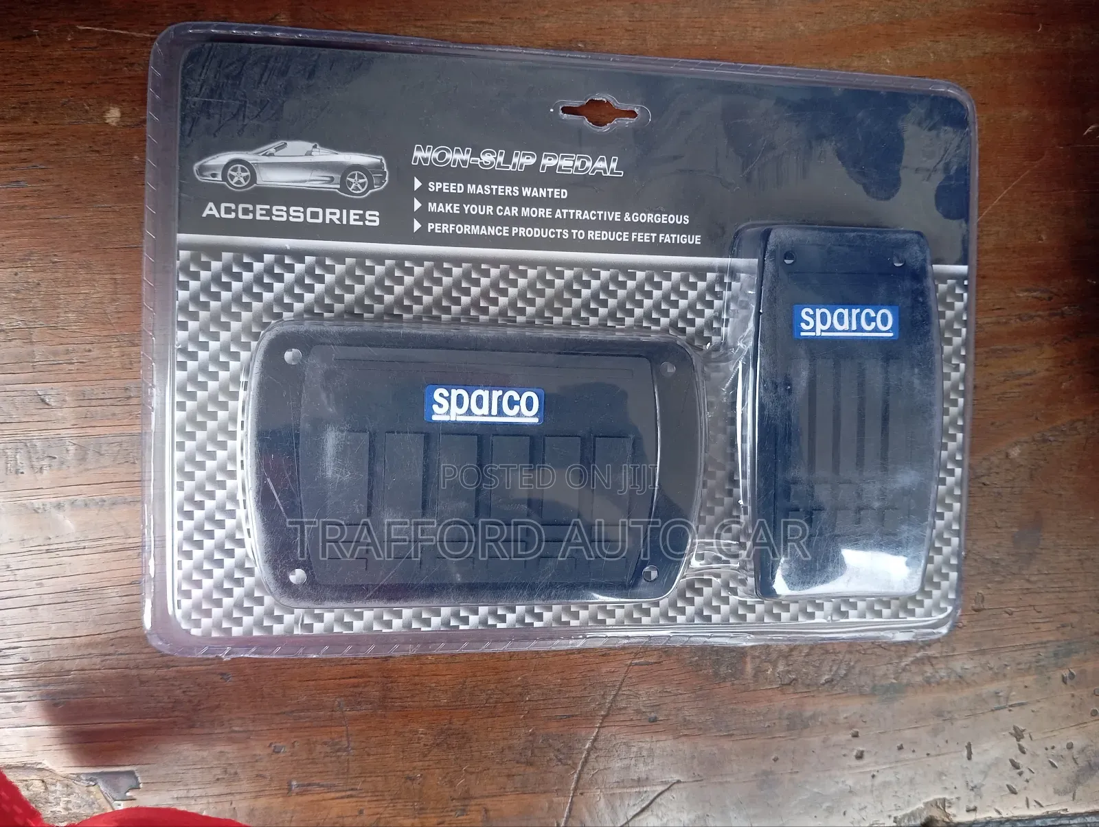 Rubber Car Pedal Covers