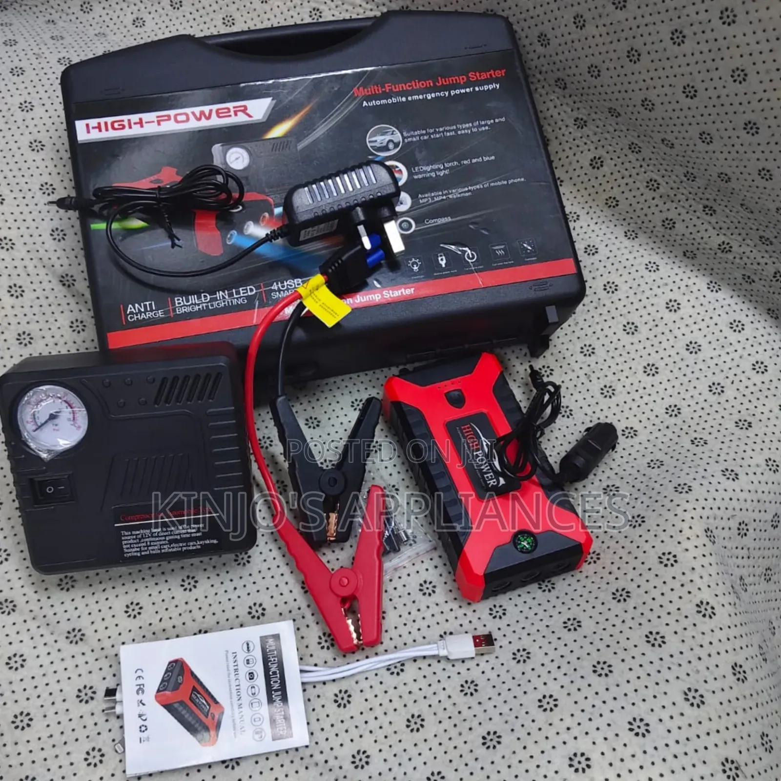 High Quality Car Jump Starter Kit