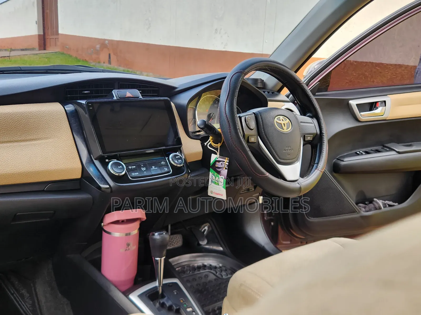 Toyota Axio 2012 Maroon