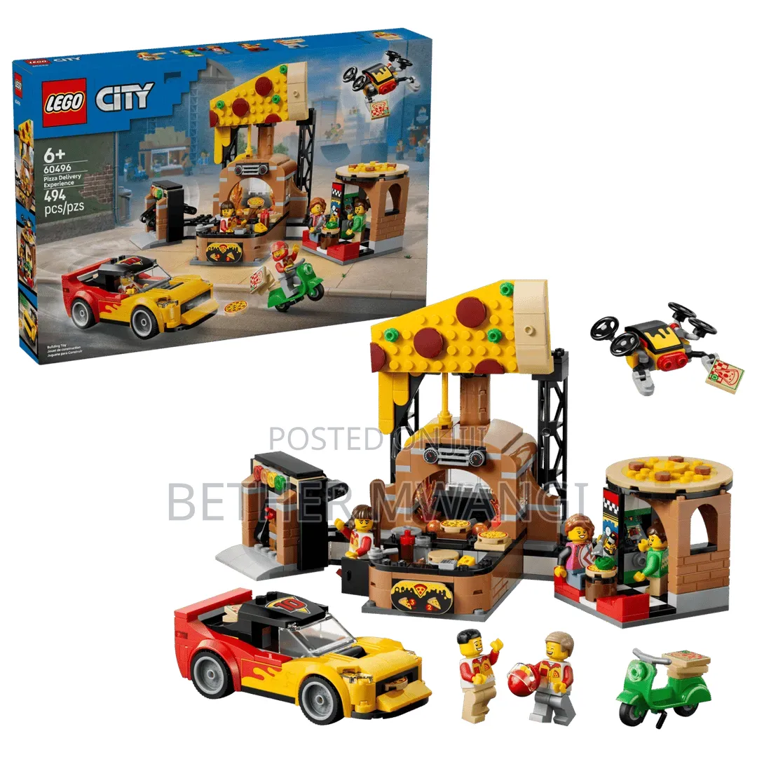 City Pizza Delivery Experience With Vehicles