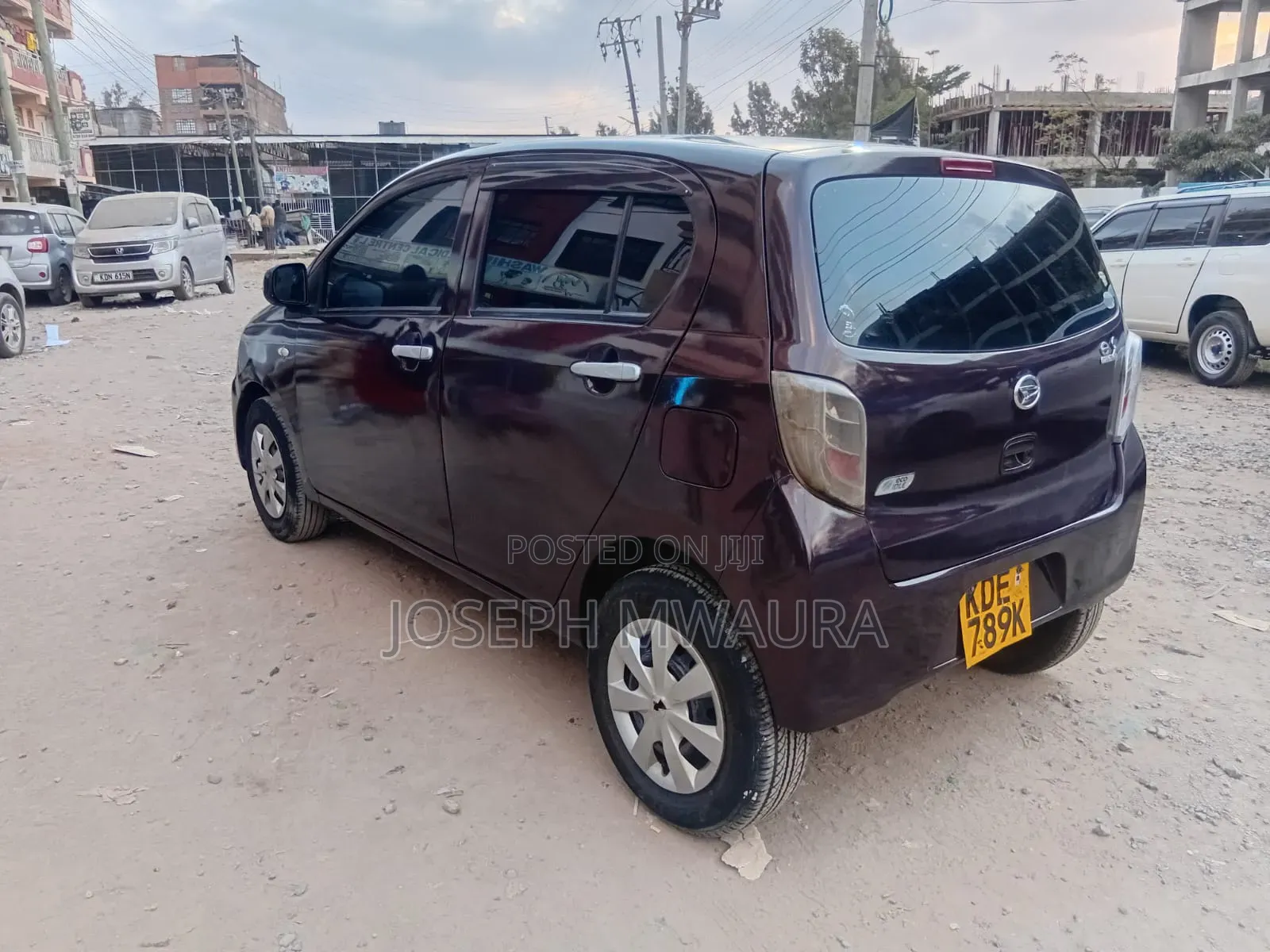 Daihatsu Mira 2014 Burgundy