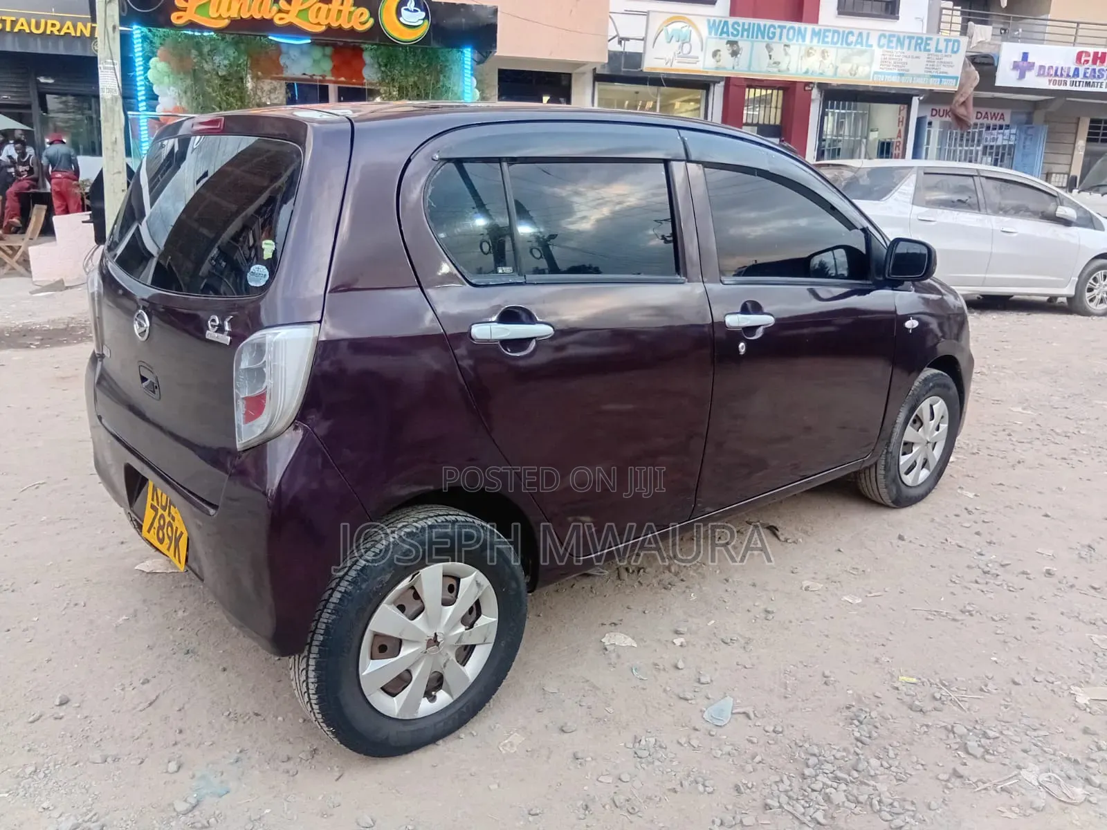 Daihatsu Mira 2014 Burgundy