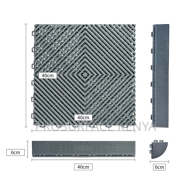Waterproof Garage Tiles Kenya – Anti Slip Floor Mats