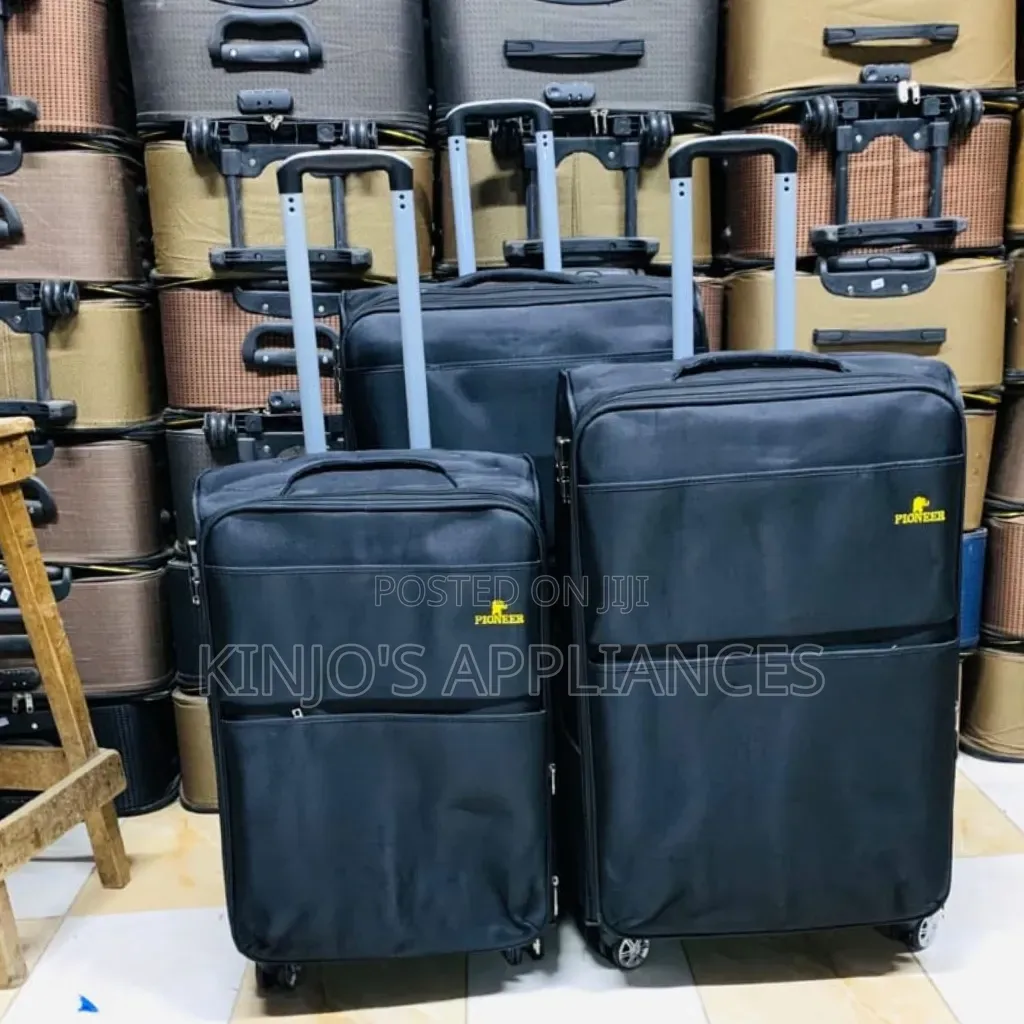 3 in 1 Fabric Laxurious Suitcase Briefcase Travel Bag