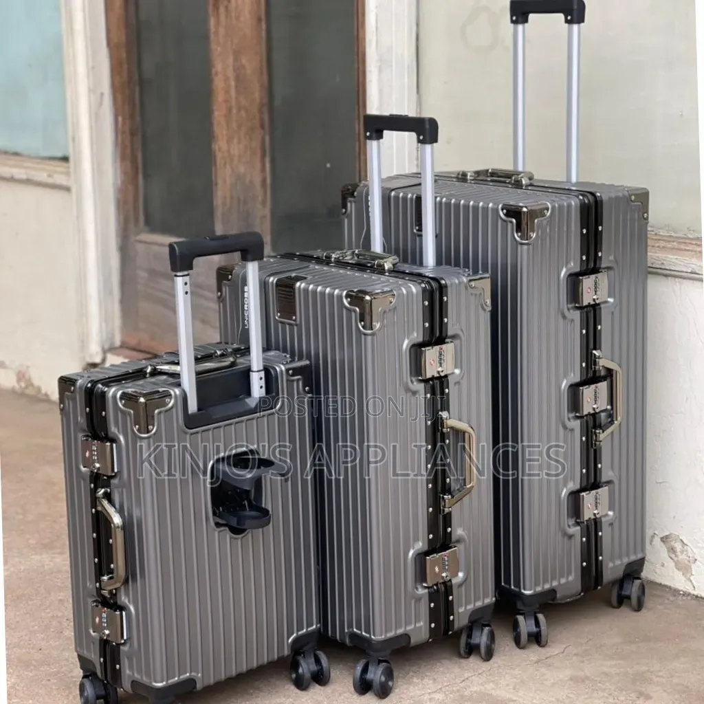 3 in 1 Laxurious Zippless Suitcase Briefcase Travel Bag