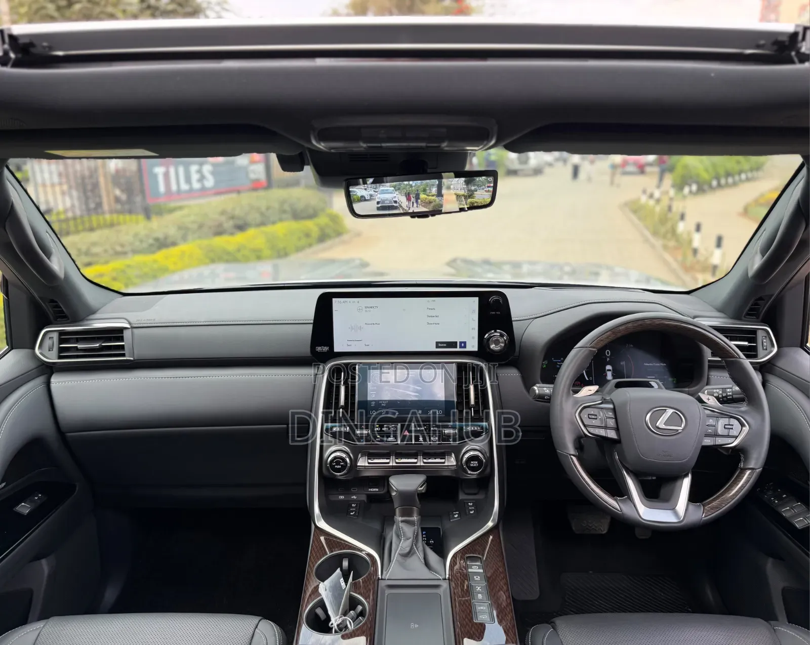 New Lexus LX 500d 2025 Gray