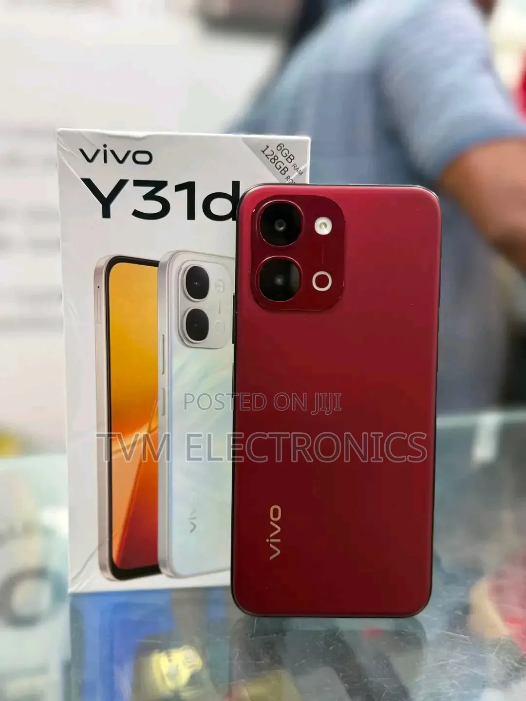 New Vivo Y31d 128 GB White