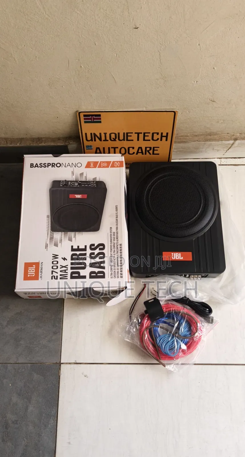 JBL 2700W Underseat Subwoofer
