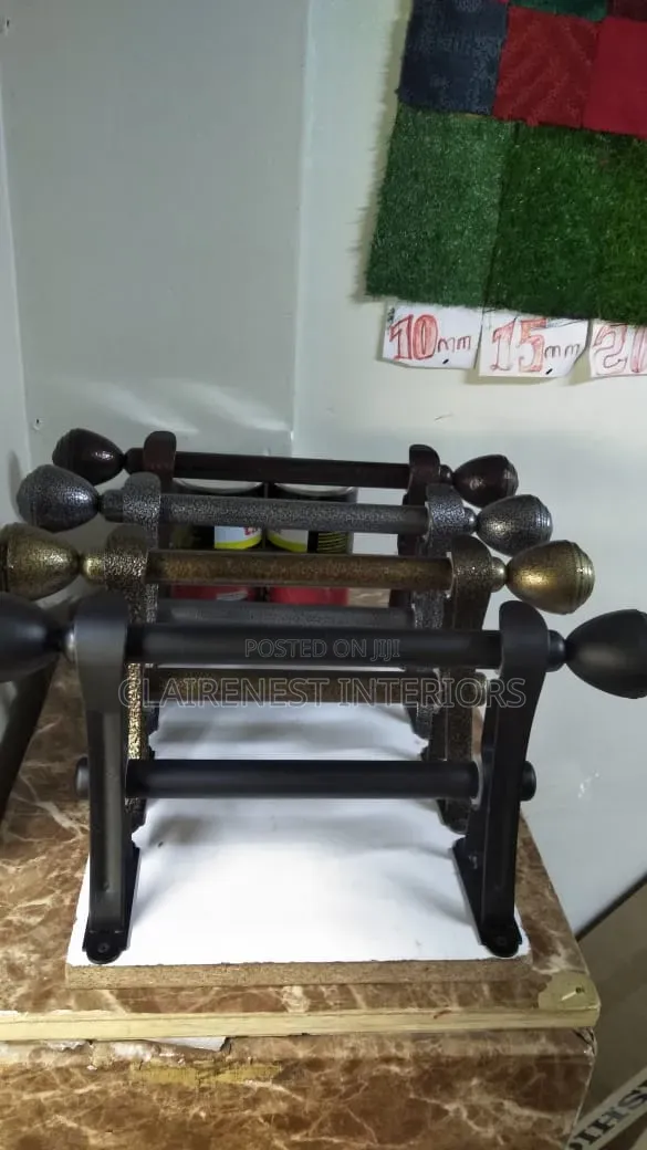 Dependable and Stylish Powder Coated Curtain Rods