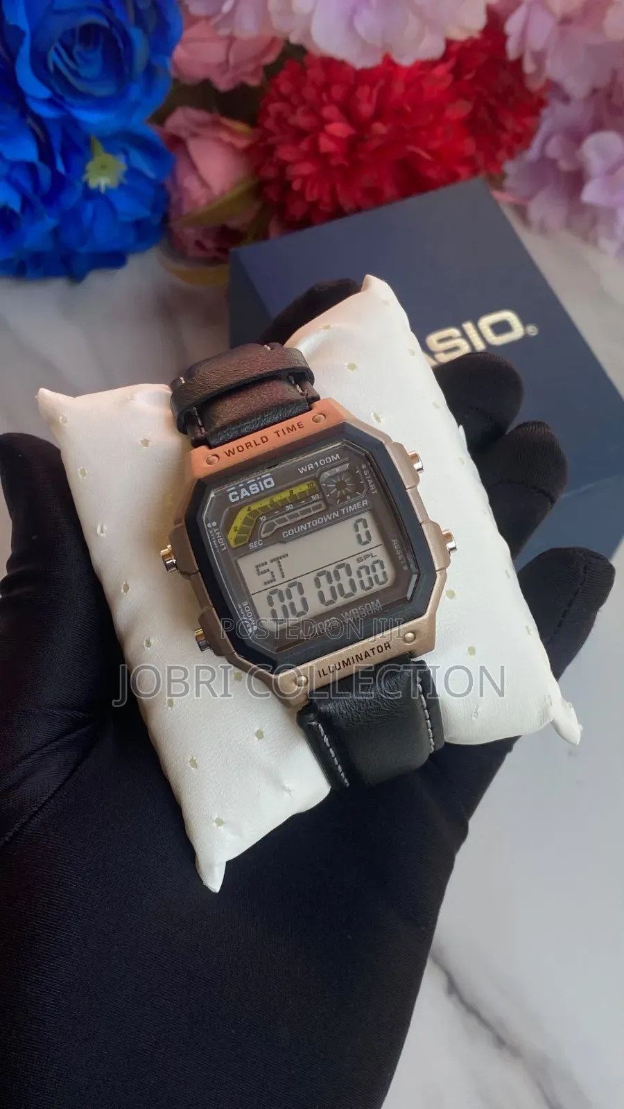 Casio World Time Digital Display Watch