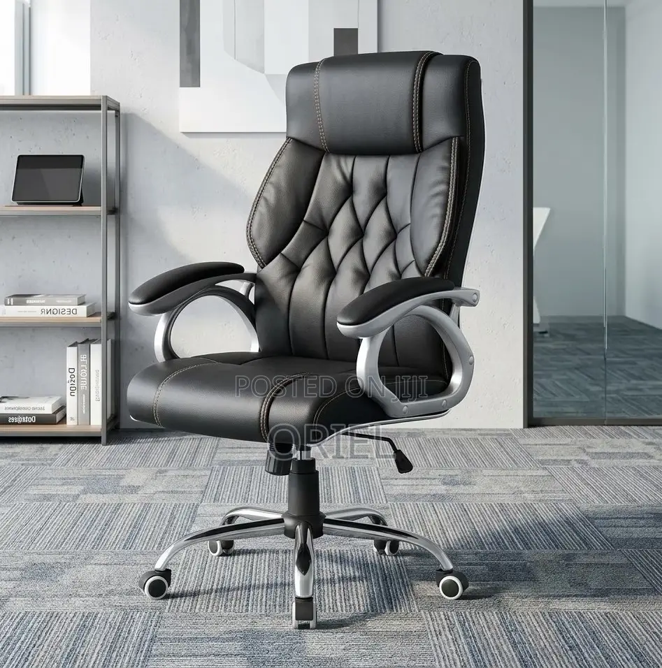 Executive Chair : PU Leather Modern Office Chair