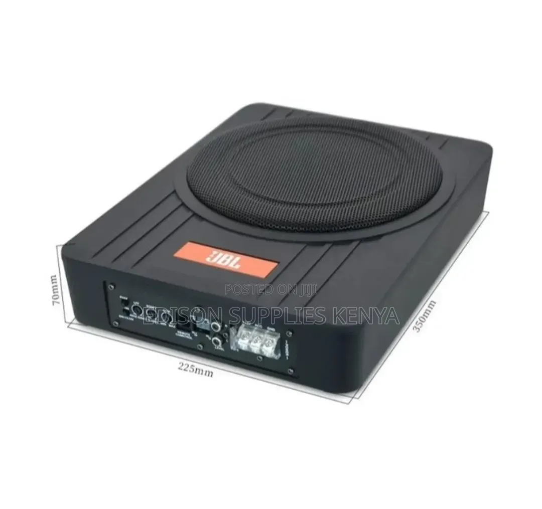 Car Under Seat JBL SUBWOOFER SYSTEM PURE BASS Sub Woofer Speaker
