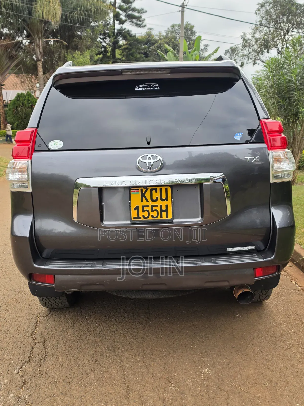 Toyota Land Cruiser Prado 2013 Gray
