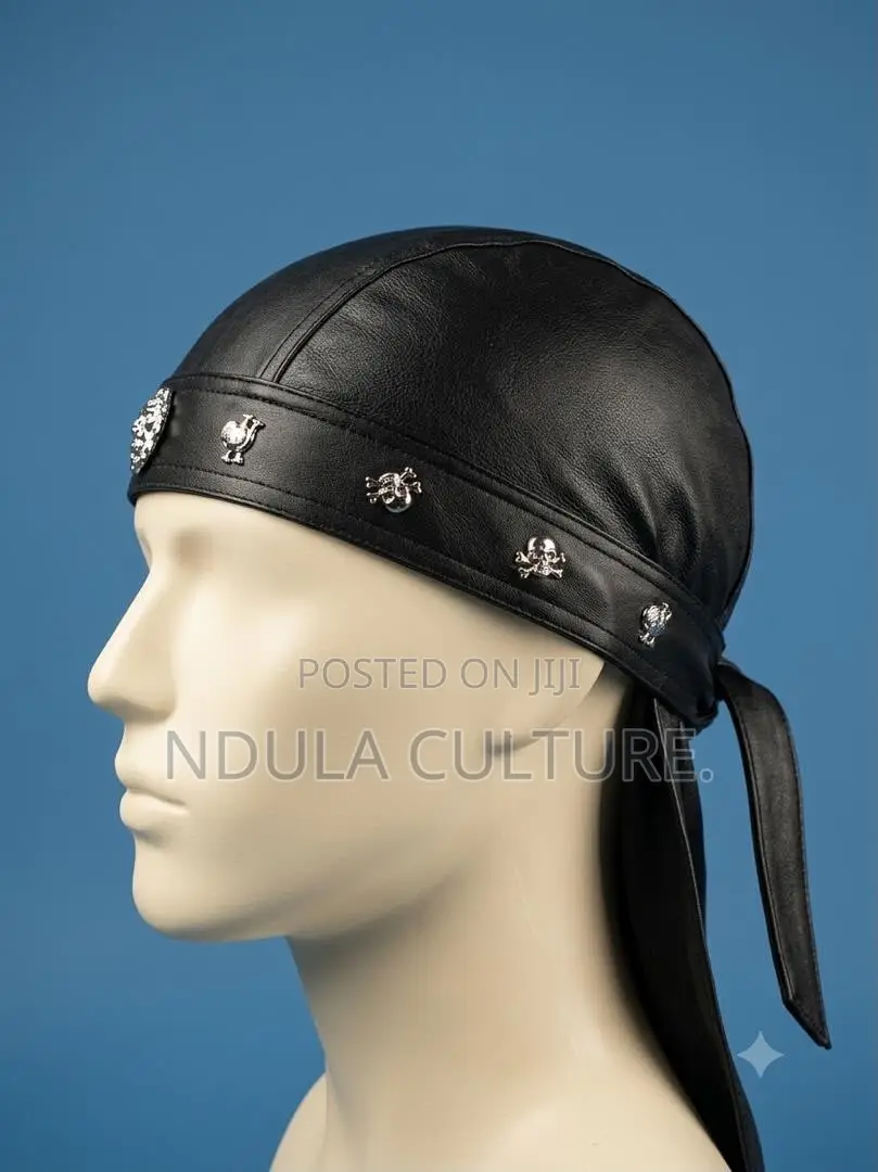 Leather Bandana for Bikers