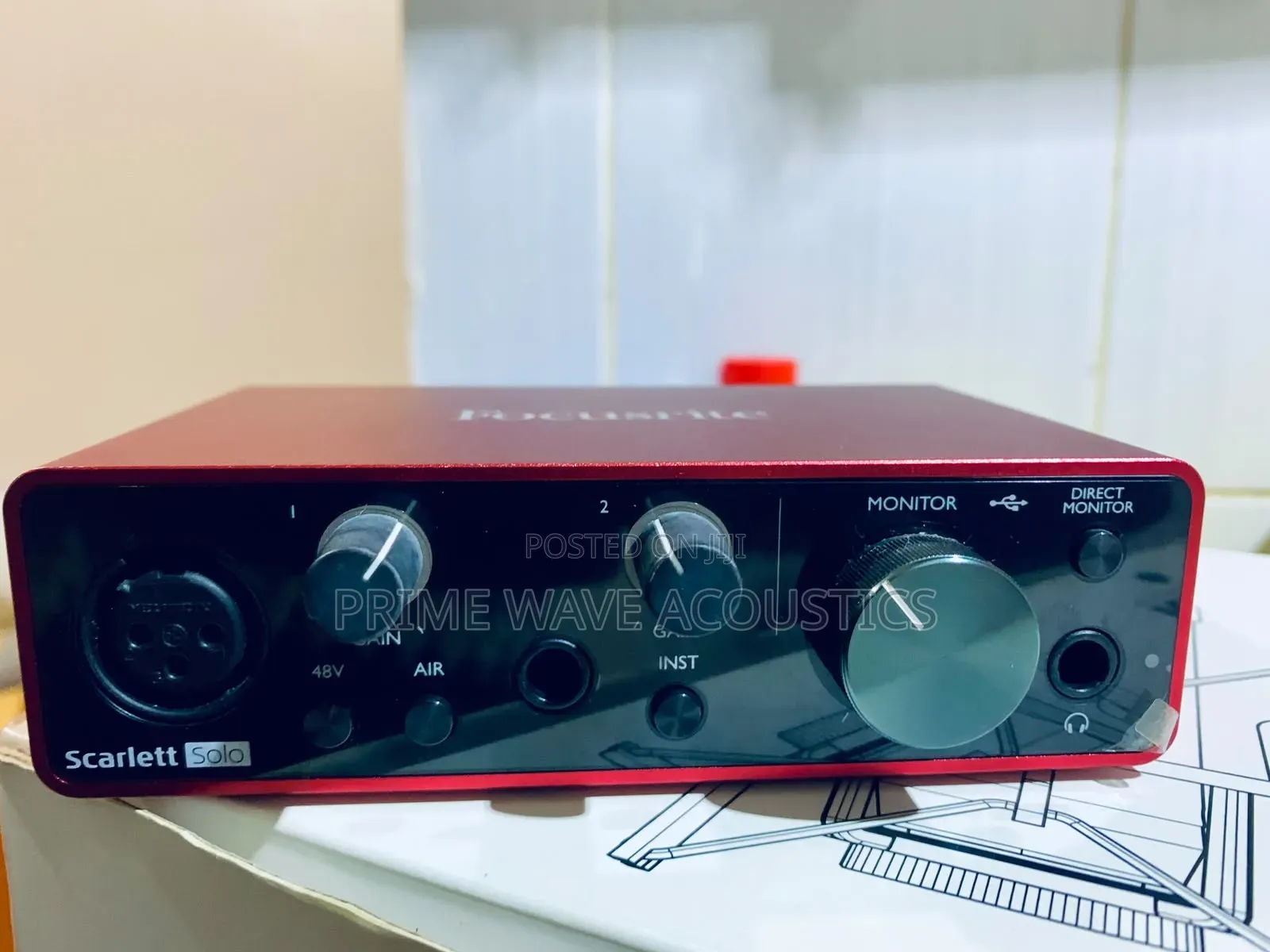 Focusrite Scarlett Solo Sound Card