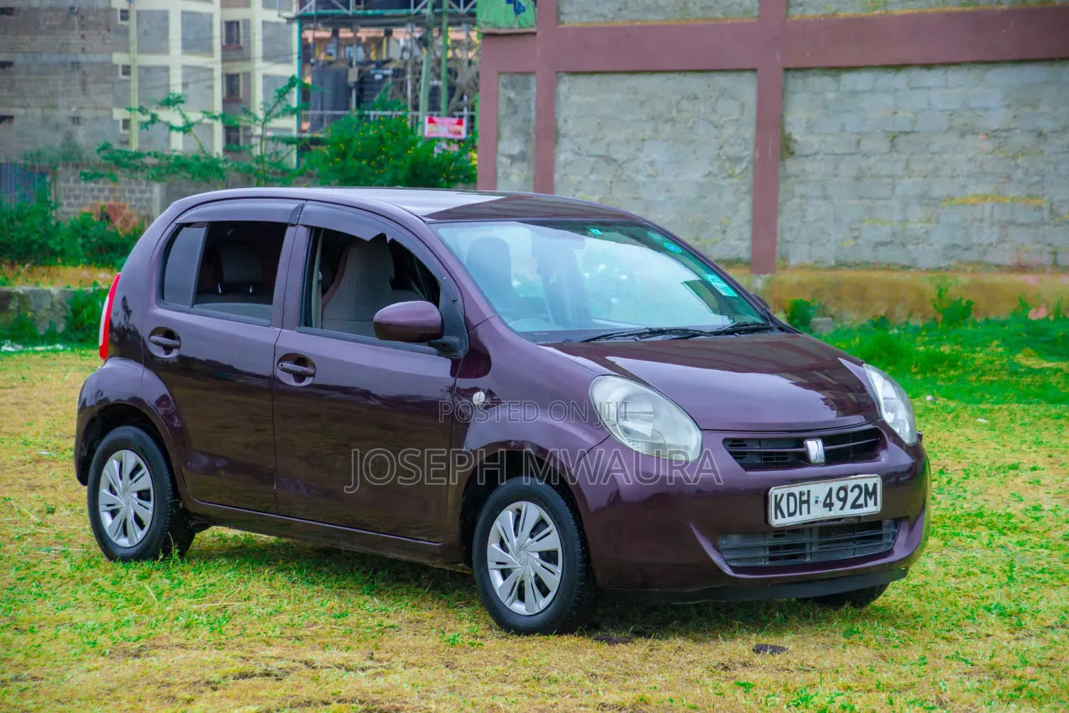 Toyota Passo 2015 Maroon