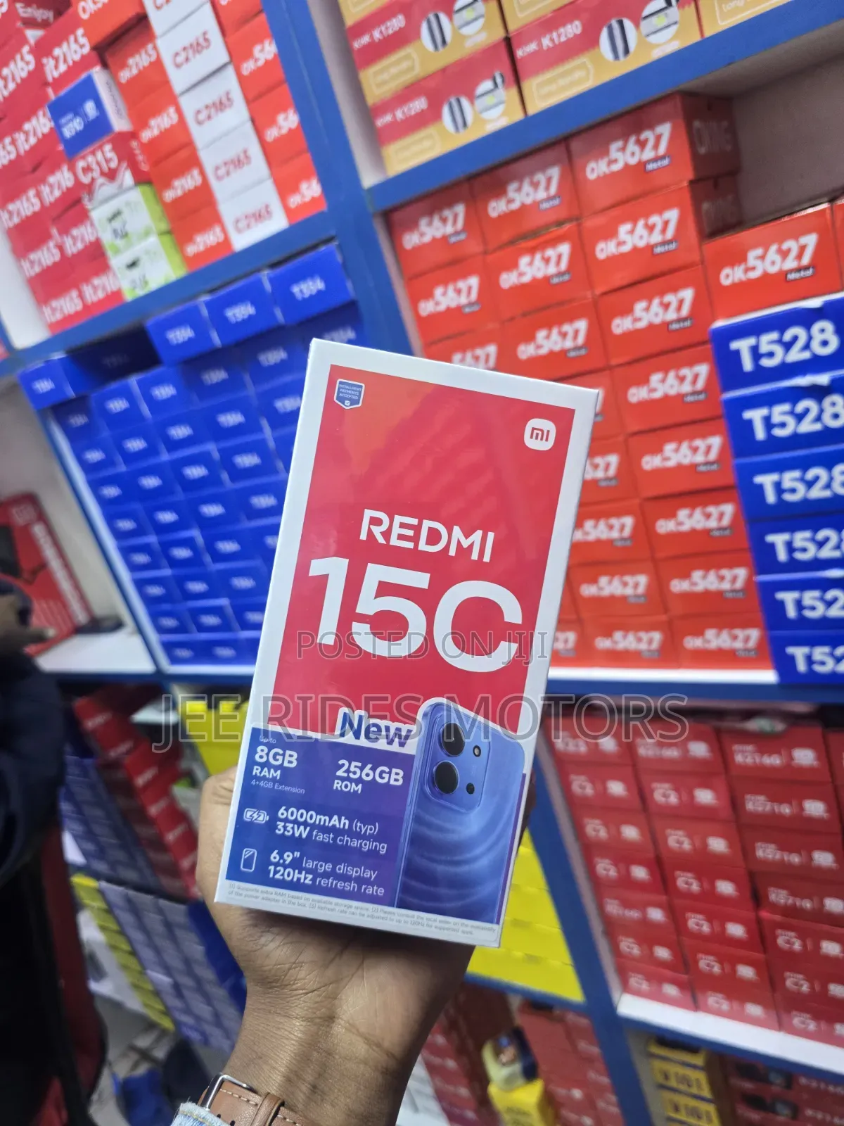 New Xiaomi Redmi 15C 4G 256 GB Black