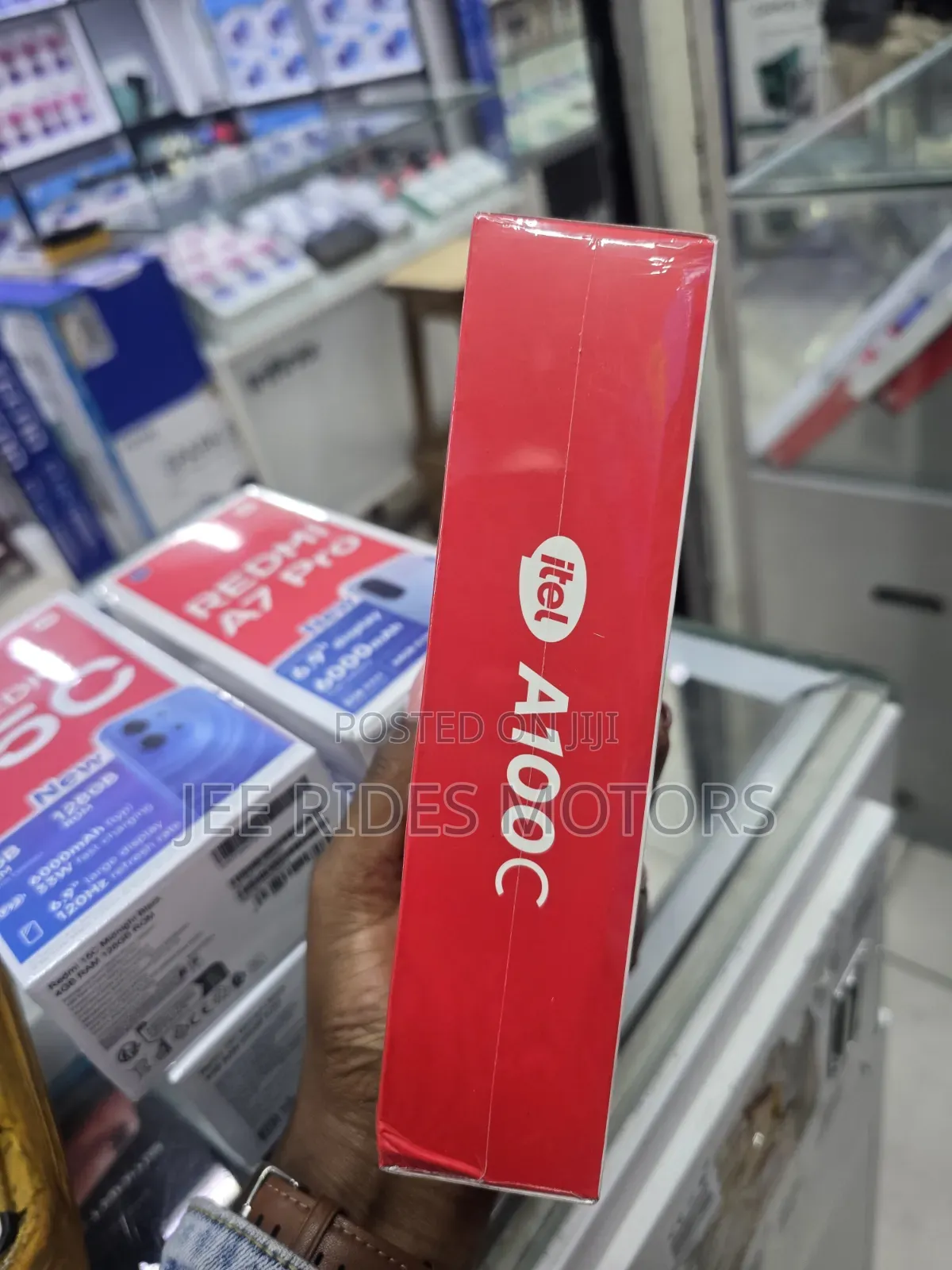 New Itel A100C 64 GB Black
