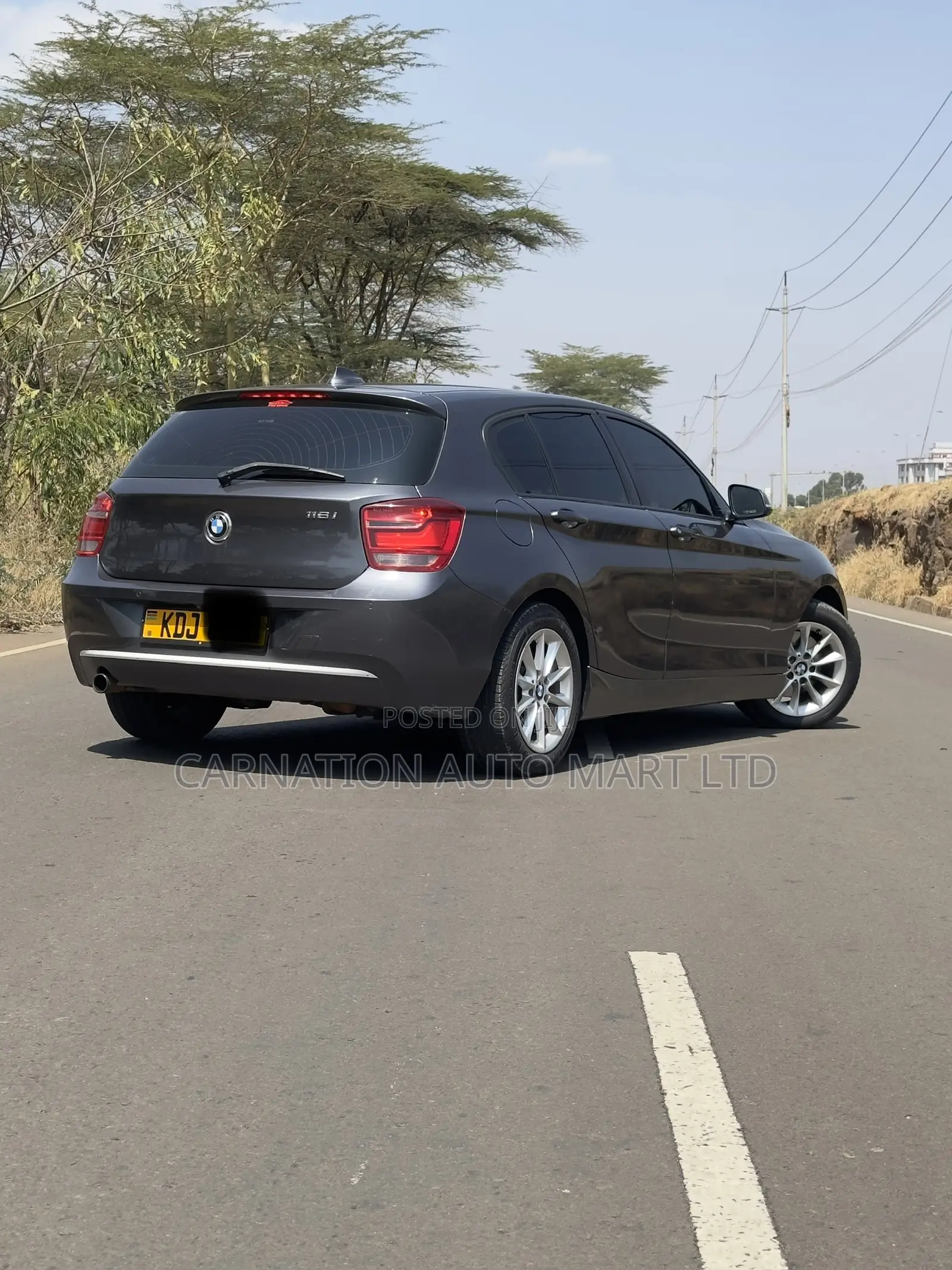 BMW 116i 2016 Gray