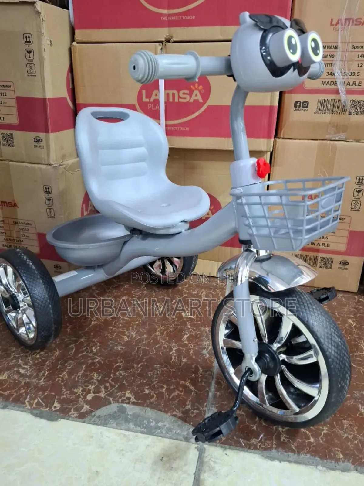 Durable Children's Tricycle With Music