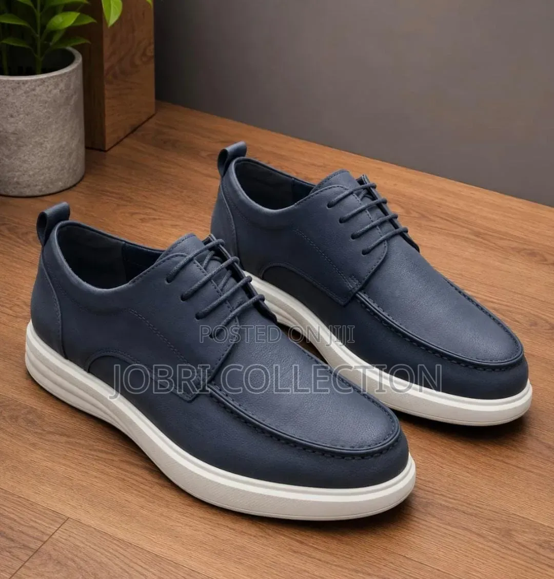 Leather Casual Oxford Shoes