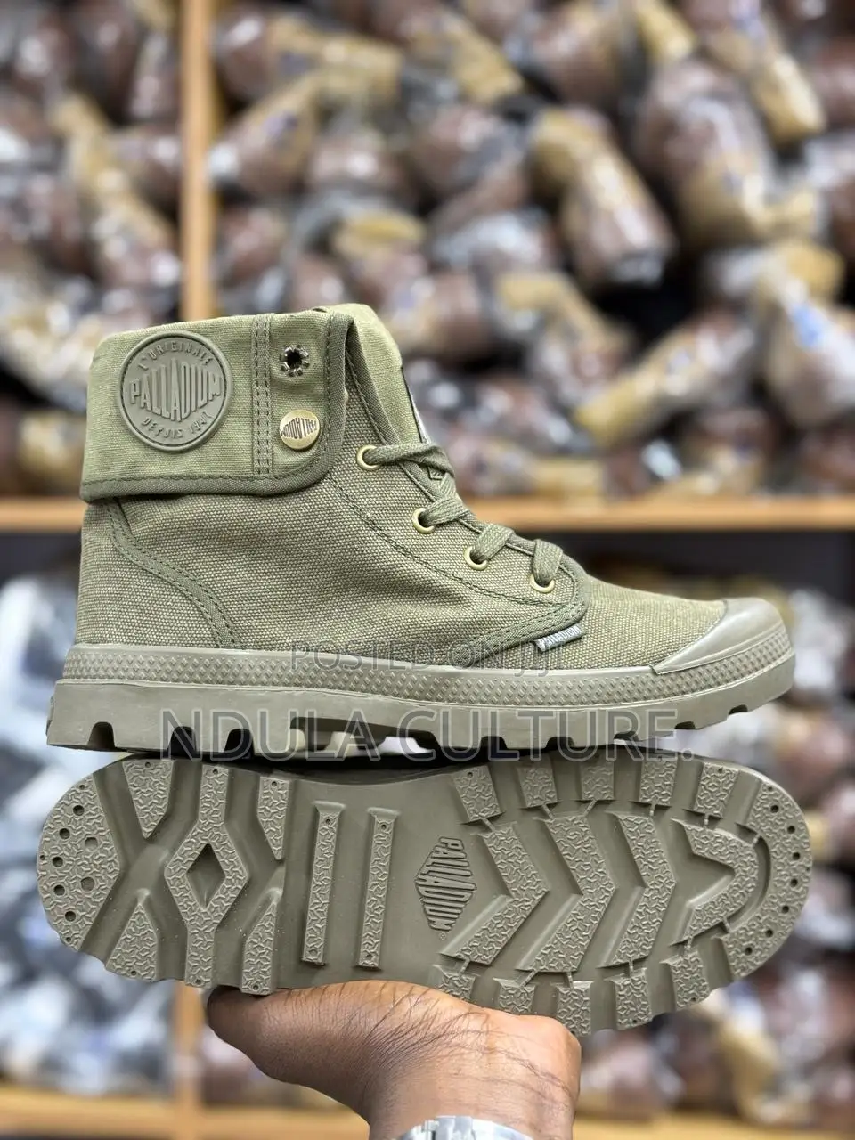 Palladium Pampa Hi//Baggy Canvas Boots