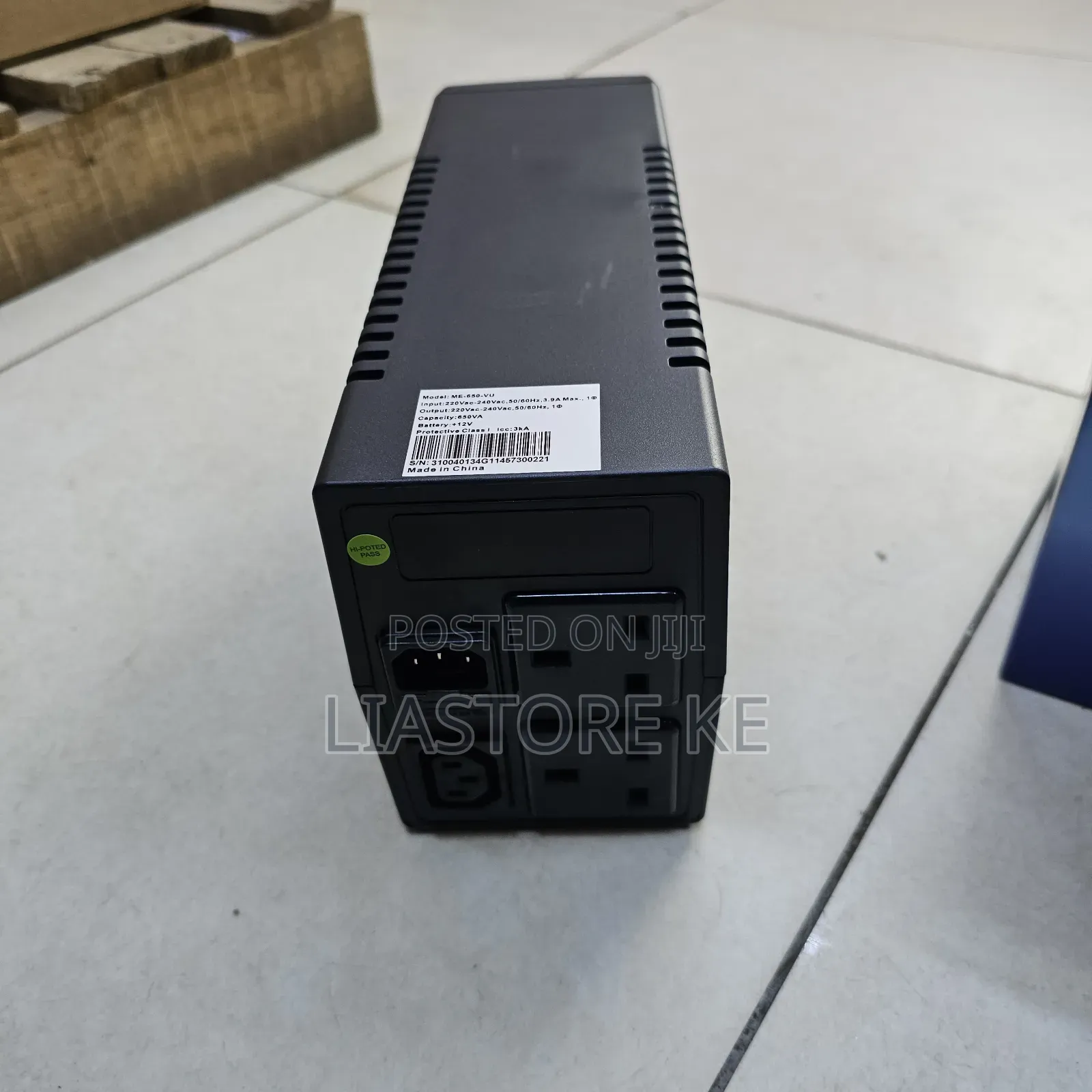 Mecer 650VA Uninterruptible Power Supply for Home Office 1