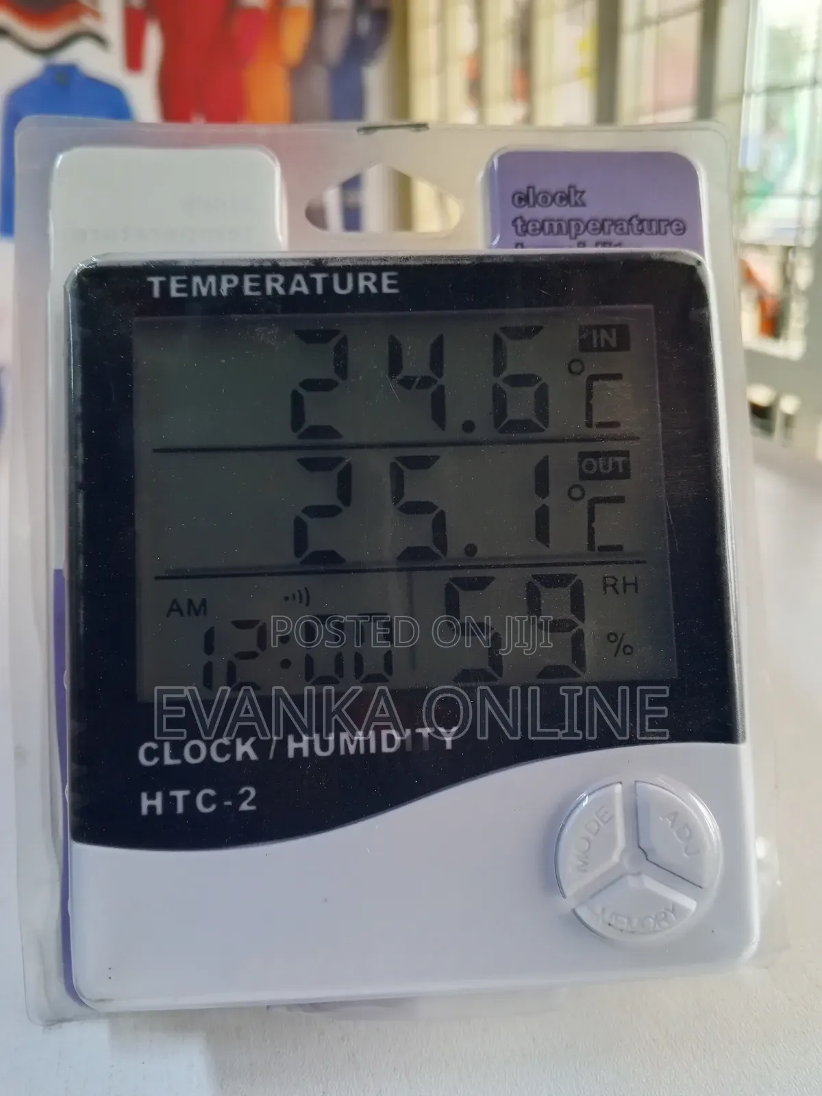 HTC-2 Digital Thermometer/Hygrometer/Clock