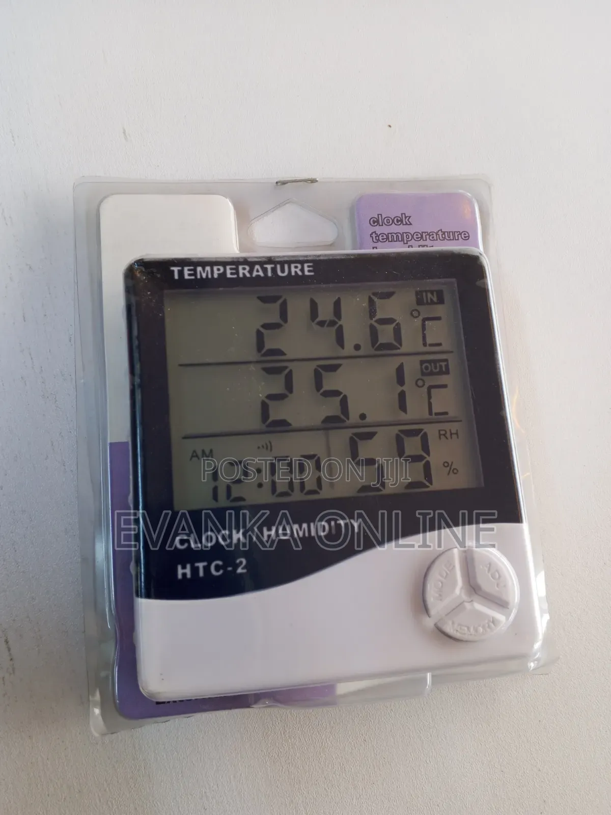 HTC-2 Digital Thermometer/Hygrometer/Clock